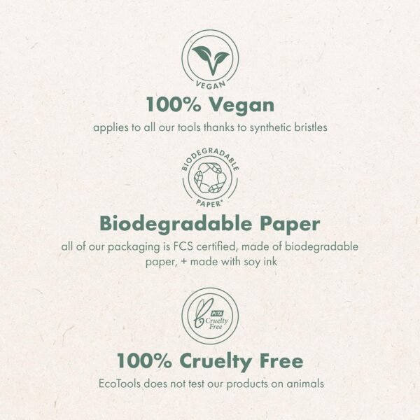 EcoTools Green Tea Bioblender, Compostable Makeup Blending Sponge, For Foundation & Base Coverage, Skin-Calming, Natural Infusion, Cruelty Free & Vegan, Packaging May Vary, 1 Count - Image 14