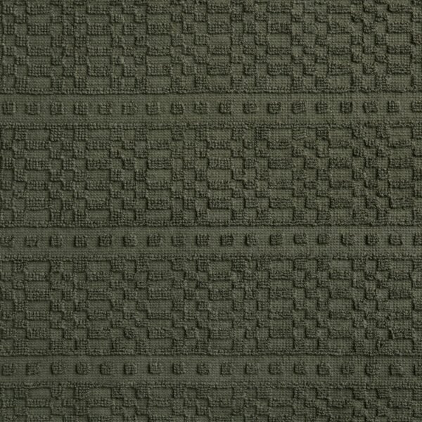 KitchenAid® Evergreen Design Series Heavyweight Textured Oversized Kitchen Towels 3-Pack Set, Absorbent 100% Cotton, Dual-Purpose, Deep Forest Green, 18"x28" - Image 3