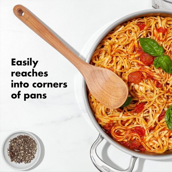 OXO Good Grips 3- Piece Wooden Utensil Set - Image 5