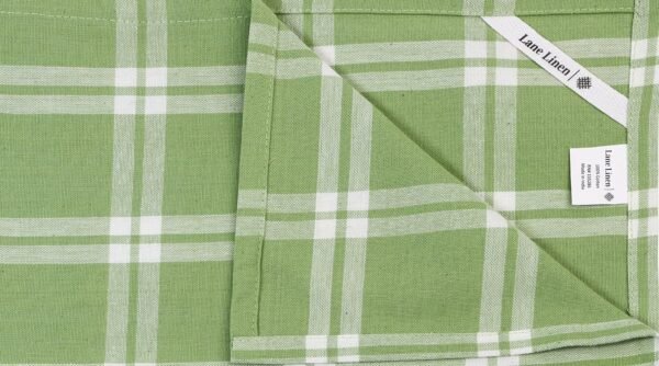LANE LINEN Kitchen Towels Set - Pack of 4 Cotton Dish Towels for Drying Dishes, 18”x 28”, Kitchen Hand Towels, Absorbent Tea Towels, Dish Towels for Kitchen, Quick Drying Kitchen Towels - Sage Green - Image 2