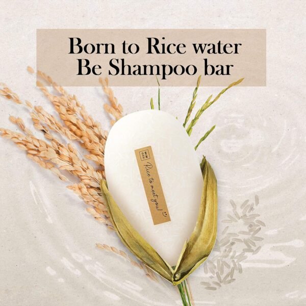 mimosu Hair Growth Shampoo Bar, 2-in-1 Fermented Rice Water Shampoo and Conditioner, 5oz, Unscented, Vegan, pH Balanced, Solid Clarifying Shampoo for Oily Hair - Image 2