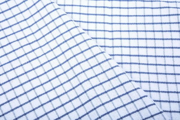 AMOUR INFINI Terry Dish Towels Pack of 4 Highly Absorbent Quick Dry Super Soft 20x28 Inch Kitchen Towel with Hanging Loop for Cleaning & Drying Dishes (Blue) - Image 5