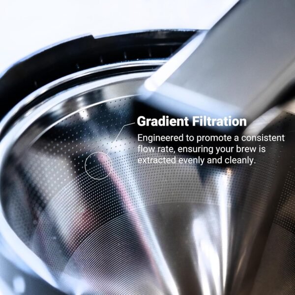 Reusable #4 Coffee Filter for Technivorm Moccamaster KBGV and KBT Coffeemakers: Stainless Steel, Reusable Alternative for Sustainable Brewing - Image 3