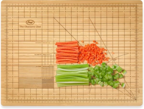 Genuine Fred The Obsessive Chef Bamboo Cutting Board 9-inch by 12-inch - Image 5