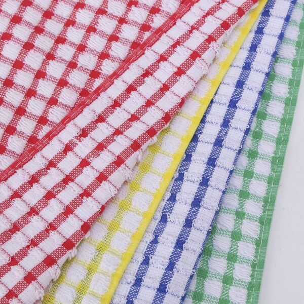 Oeleky Dish Towels for Kitchen 15x26 Inches, Pack of 8 Cotton Kitchen Towels for Drying Dishes, Absorbent Bar Mop Towels (Multi, 15x26 inches) - Image 4