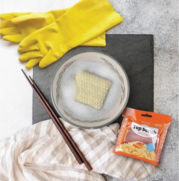 Genuine Fred Top Scrub - Ramen Sponge, Multicolored - Image 3