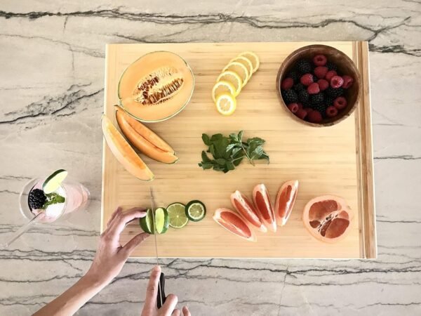 Premium Bamboo Pull-out Cutting Board - 8 Different Sizes to Fit Most Standard Slots 21.75"W x 22"D x 3/4"H - Image 4