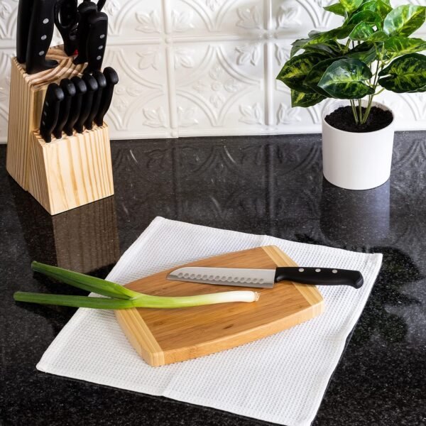 Joyce Chen Small Bamboo Cutting Board, 6x9 Inches - Image 9