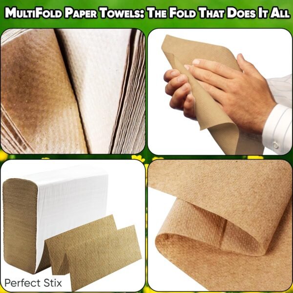 Kraft MultiFold Paper Towels- Case of 2,000ct - Image 4