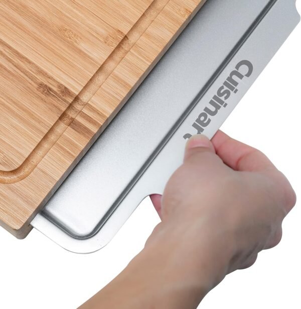 Cuisinart CPK-4884 Bamboo Cutting Board with Hidden Tray - Image 10