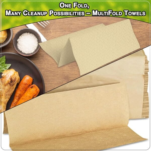 Kraft MultiFold Paper Towels- Case of 2,000ct - Image 6