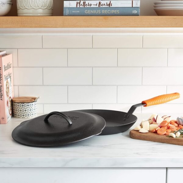 Lodge L10SC3 Cast Iron Lid, 12-inch - Image 2
