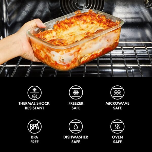 OXO Good Grips 16 Piece Glass Smart Seal Airtight Everyday Container Set - Image 5