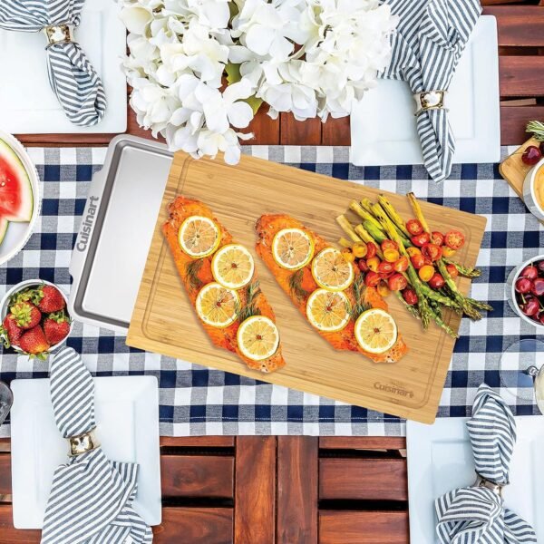 Cuisinart CPK-4884 Bamboo Cutting Board with Hidden Tray - Image 6