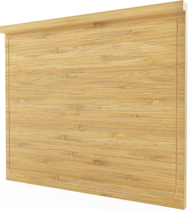 Extra Large Bamboo Cutting Board with Lip (X-Large) 21" x 18"
