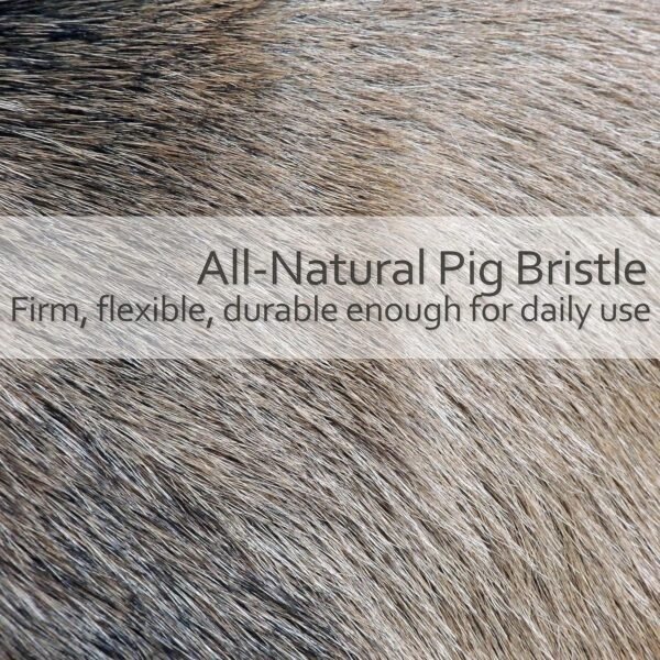 Redecker Natural Pig Bristle and Cotton Cleaning Brush, 12-5/8-Inches - Image 6
