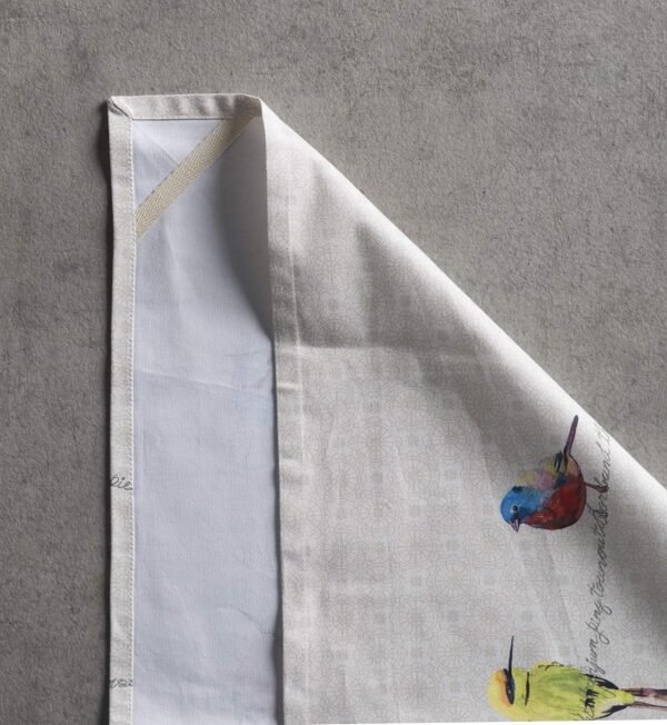 Maison d' Hermine Birdies On Wire 100% Cotton Set of 2 Multi-Purpose Kitchen Soft Absorbent Dish Towels | Tea , Bar Towels (20 Inch by 27.50 Inch) - Image 8