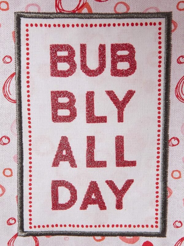 DII Decorative Cotton Kitchen Dish Towel Set, 18x28, Pop Fizz Sip, 4 Piece - Image 3