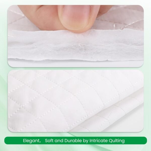 Organic Buckwheat Pillow for Sleeping 100% Natural Premium buckwheat Hulls Organic Cotton Pillowcase for Cool Sleep Cover Removable Neck Support for Back and Side Sleepers-Twin/Standard Size (20"x26") - Image 5