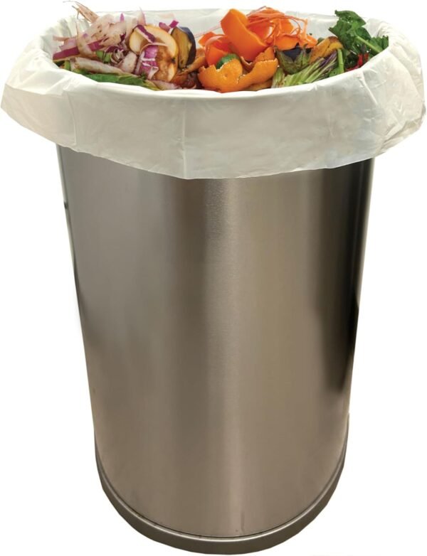 Hippo Sak - 13 Gallon Tall Kitchen Compostable Bags - Reinforced Bottom and Leak Proof Bags (50 Count) - Image 5