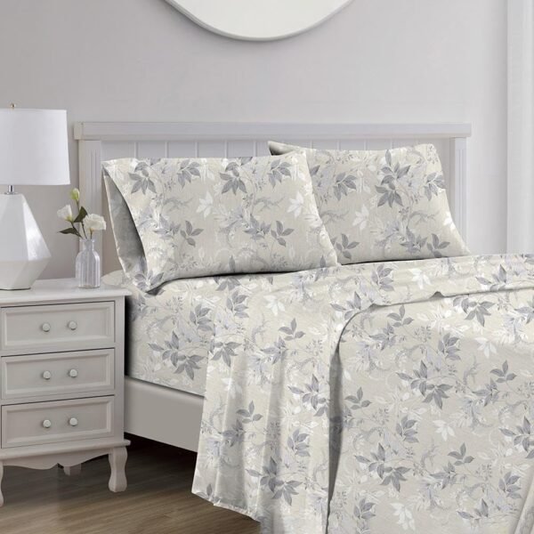RT Designers Collection Darby Organic Cotton Printed Sheets Queen