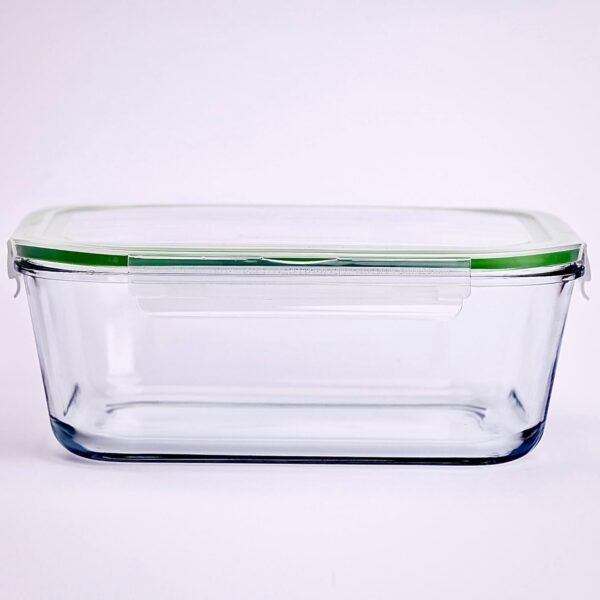 120 oz Large Glass Food Storage Containers with Airtight Lids 3.5 L Family Size Extra Large Bakeware Marinating Lock Baking Dish Container Glass Bowls Rectangle