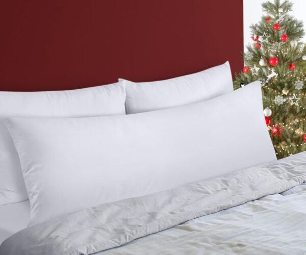 Utopia Bedding Full Body Pillow for Adults (White, 20 x 54 Inch), Long Pillow for Sleeping, Large Pillow Insert for Side Sleepers - Image 4