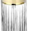 Glass Liquid Soap Dispenser, Refillable Liquid Dispenser with Gold Pump, Hand Soap Dispenser for Bathroom Kitchen, Home Bathroom Decor （Liquid Type/Clear）