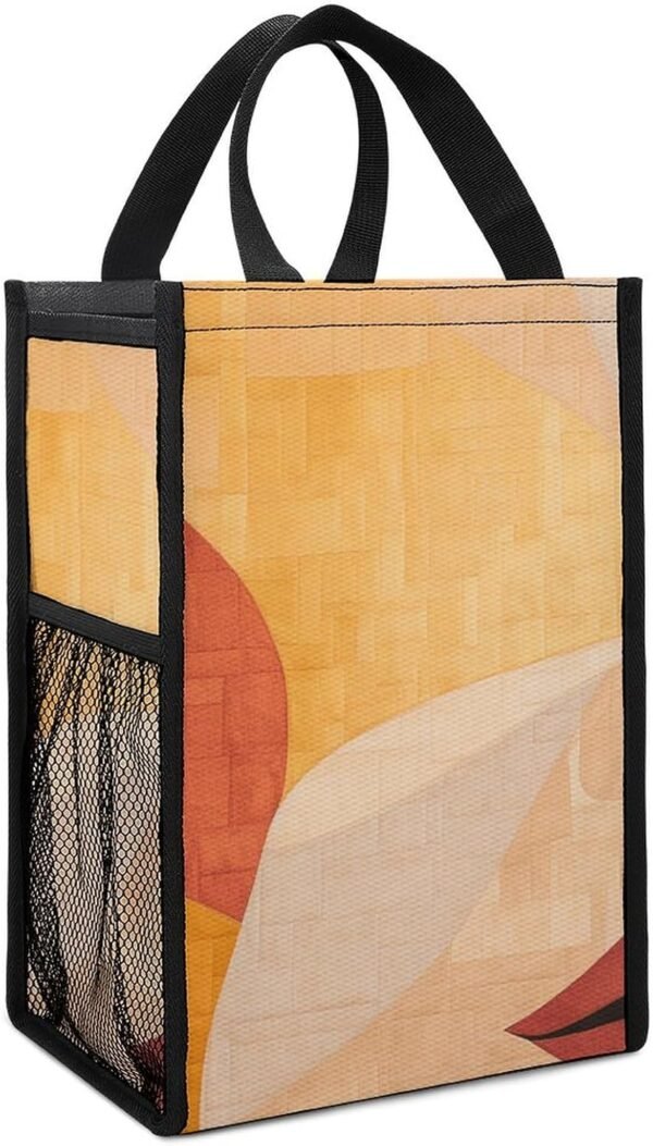 Lunch Bag for Women Men Lunch Box Reusable Retro Natural Pattern Lunch Tote Bag Leakproof Lunch Cooler Bag for Work - Image 7