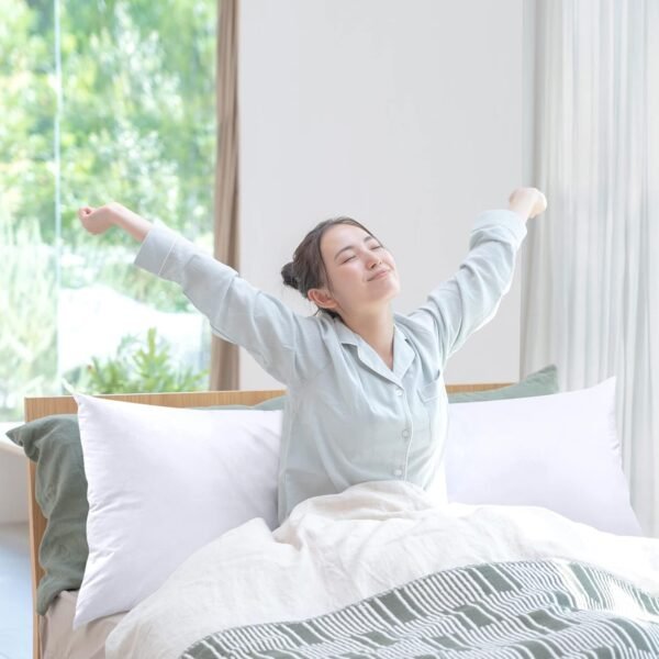 Utopia Bedding Full Body Pillow for Adults (White, 20 x 54 Inch), Long Pillow for Sleeping, Large Pillow Insert for Side Sleepers - Image 7