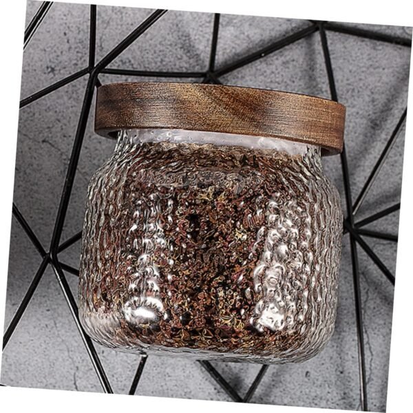 Glass Storage Jars Coffee Holder Bernardin Mason Jar Lids Airtight Brown Sugar Canister Coffee Pod Holder Storage Basket Container Jar with Lid Basket Coffee Filters Flask - Image 6