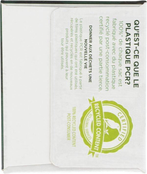 Tall Kitchen Trash Bags 13 Gallon, 20 CT - Image 3
