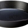 Lodge Seasoned Cast Iron Skillet with Scrub Brush- 12 inch Cast Iron Frying Pan With 10 inch Bristle Brush - Image 2